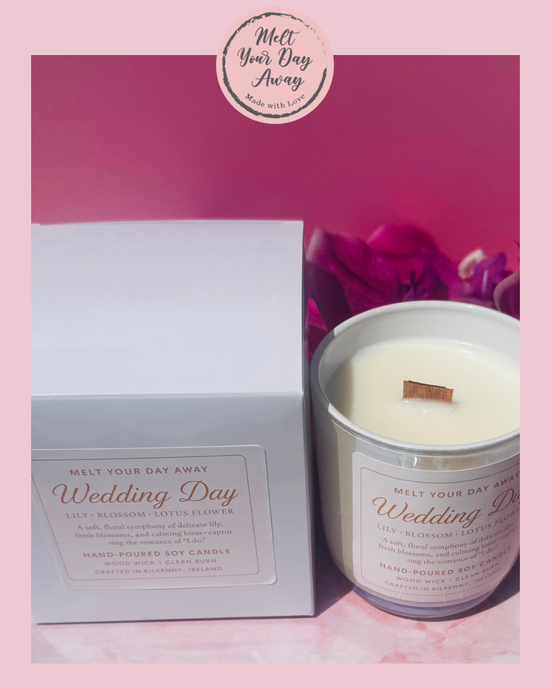 Wedding Day Soy Candle
