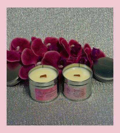 20cl Festive Wood Wick Candles
