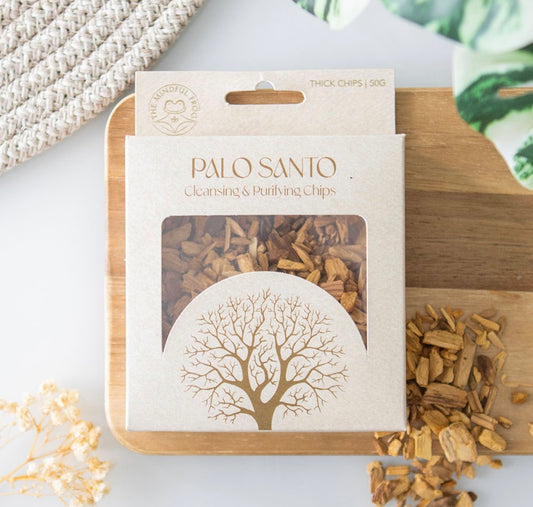 50 g de papas fritas gruesas de palo santo
