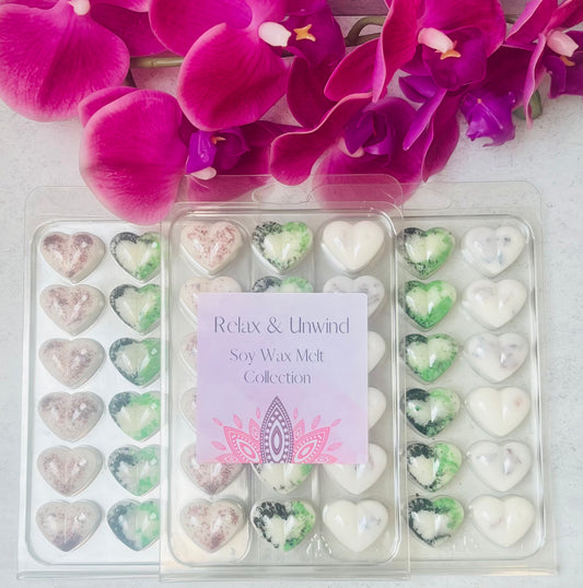 Relax & Unwind Soy Wax Melt Collection