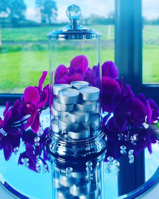 Ivy Glass Jar