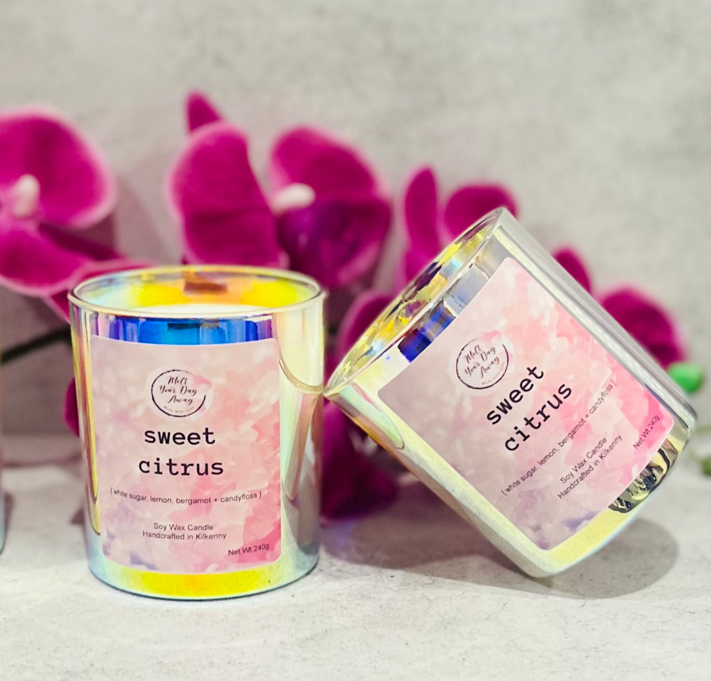 Wood Wick Soy Candle Melt Your Day Away