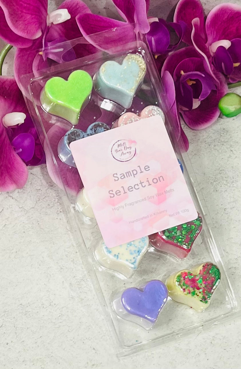 Paquete de selección de muestras: concha de corazón de 10 células