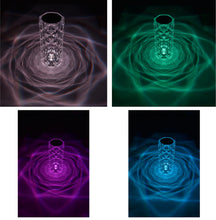 Load image into Gallery viewer, Colour Changing Rose Diamond Touch Lamp

