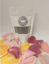 Load image into Gallery viewer, Black Magic Milk Bath with Rose Petals &amp; Orange Slices
