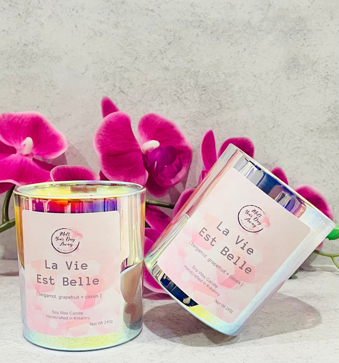 Wood Wick Soy Candle Melt Your Day Away